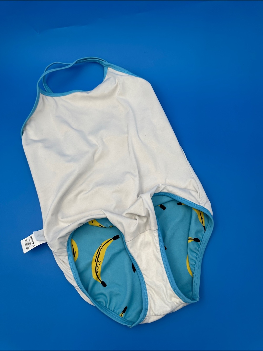 Hanna Andersson bananas swim bathing suit 140 US 10 - Picture 3 of 6